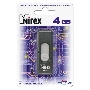 Флеш Диск Mirex 4GB Harbor, USB 2.0, Черный