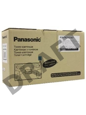 Тонер Картридж Panasonic KX-FAT421A7 черный для Panasonic KX-MB2230/2270/2510/2540 (2000стр.)