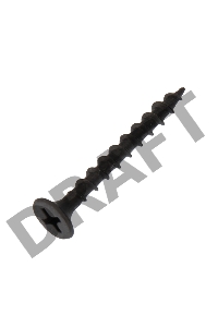 Саморез гипсокартон-дерево KRANZ 3.5х35, пакет (25шт.)