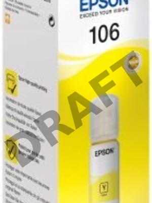 Картридж струйный Epson 106Y C13T00R440 желтый (70мл) для Epson L7160/7180