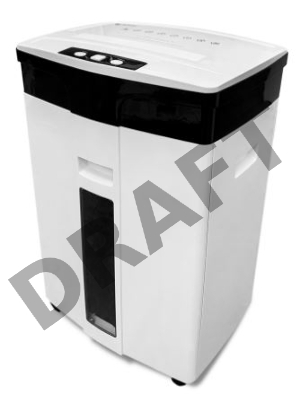 Шредер ГЕЛЕОС УМ28-5, DIN P-5 (5 ур-нь секр.), 28 литров, фрагмент 1,9х12мм, 13-14 лист (70г/м2), CD/пл.карты/скрепки/скобы,