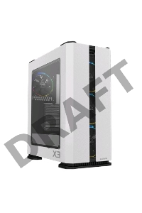 Корпус ZALMAN X3, ATX, WHITE, WINDOW, 2x3.5