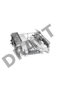 Посудомоечная машина отдельностоящая Bosch SMS50E92GC, Серия 4[12 комплектов, инвертор, белый]