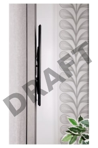 Кронштейн для телевизора Hama черный 10