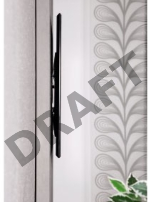 Кронштейн для телевизора Hama черный 10