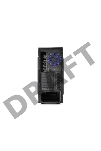 Корпус Deepcool TESSERACT BF (one black fan) без БП, черный, ATX