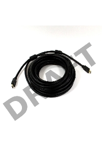 Кабель HDMI-19M --- HDMI-19M ver 2.0+3D/Ethernet,2 фильтра 10m Telecom <TCG200F-10M>