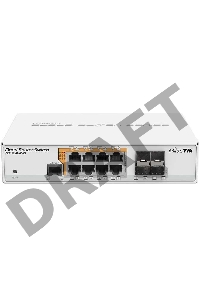 Маршрутизатор 8PORT 1000M 4SFP CRS112-8P-4S-IN MIKROTIK