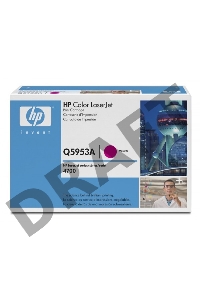 Тонер-картридж HP Q5953A пурпурный для Color LaserJet 4700 10000стр.