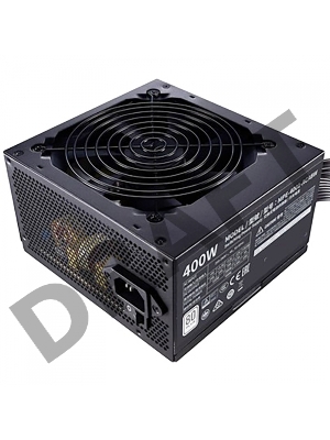 Блок питания Cooler Master MWE White, 400W, ATX, 120mm, 6xSATA, 1xPCI-E(6+2), APFC, 80+ White CLM-MPE-4001-ACABW-EU