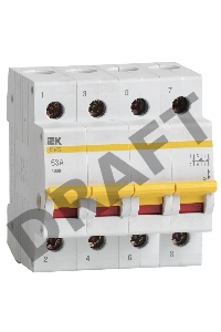 Выключатель нагрузки ВН-32 63А/4П ИЭК MNV10-4-063