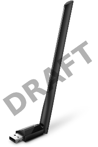 Беспроводный двухдиапазонный USB2.0 адаптер TP-Link Archer T2U Plus, 433Мбит/с + 200Мбит/с