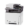 МФУ Kyocera Ecosys M5526cdw, цветной лазерный принтер/сканер/копир/факс, A4, 26 стр/мин, 1200x1200 dpi, 512 Мб, ADF, дуплекс, подача: 300 лист., вывод: 150 лист., Post Script, Ethernet, USB, Wi-Fi, картридер, цветной ЖК-дисплей