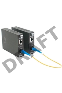 Медиаконвертер D-Link DMC-920T/B10A 1x10/100Base-TX 1x100Base-FX SC ТХ:1550nm RX:1310nm 20km