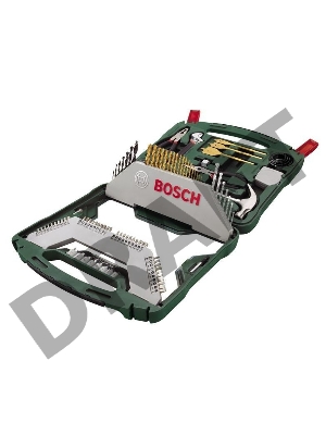 Набор ручных инструментов и принадлежностей Bosch X-Line Titanium 2607019331 , 103 предмета