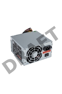 Блок питания Exegate EX219184RUS-S AB450, ATX, SC, 8cm fan, 24p+4p, 3*SATA, 2*IDE, FDD + кабель 220V с защитой от выдергивания