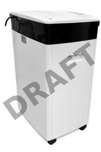 Шредер ГЕЛЕОС УМ28-5, DIN P-5 (5 ур-нь секр.), 28 литров, фрагмент 1,9х12мм, 13-14 лист (70г/м2), CD/пл.карты/скрепки/скобы,