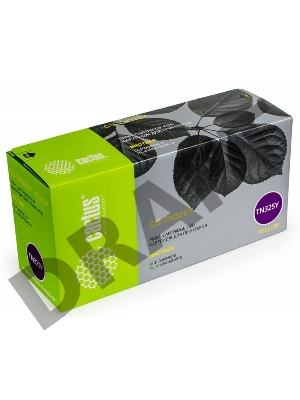 Тонер Картридж Cactus CS-TN325Y желтый для Brother DCP 9055/9270; HL 4140/4150/4570  (3500стр.)