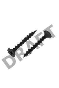 Саморез гипсокартон-дерево KRANZ 3.5х32, пакет (25шт.)