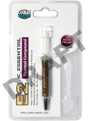 Термопаста Cooler Master IC-Essential E2 (RG-ICE2-TA15-R1) светло-золотистая термопаста, 3.4 г 