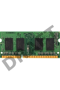 Модуль памяти Kingston SO-DIMM DDR3 2Gb 1600MHz Kingston KVR16S11S6/2 RTL PC3-12800 CL11  204-pin 1.5В