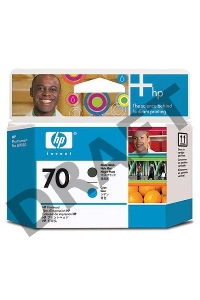 Картридж струйный HP C9404A черный матовый/голубой печатающая головка для HP DJ Z32100/Z3100 PS Pro B9100 (16000стр.)