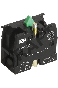 Блок контактный 1р для LAY5 ИЭК BDK11