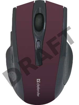 Мышь USB OPTICAL WRL DEFENDER ACCURA MM-665 RED (52668)