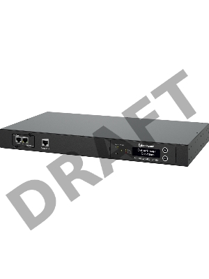 Автомат ввода резерва ATS CyberPower 20SWHVIEC10ATNET NEW 1U ,Switched 240V/16A, IEC320-C20 plug