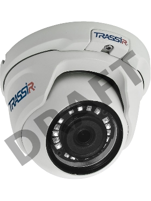 Камера видеонаблюдения IP Trassir TR-D2S5-noPoE v2 3.6-3.6мм цв. корп.:белый