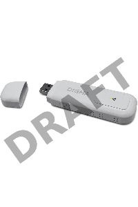 Модем 3G/4G Digma Dongle WiFi DW1960 USB Wi-Fi Firewall +Router внешний белый