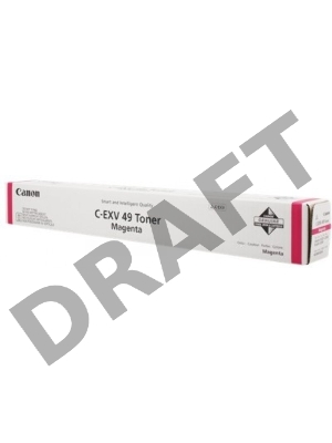 Тонер картридж Canon C-EXV49M 8526B002 пурпурный туба для копира iR-ADV C33xx