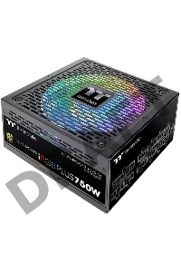 Блок питания Thermaltake ATX 750W Toughpower iRGB Plus 80+ gold (24+4+4pin) APFC 140mm fan color LED 9xSATA Cab Manag RTL