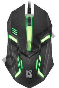 Мышь DEFENDER USB OPTICAL HIT MB-550 BLACK 52550