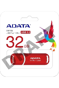 Флэш Диск ADATA Flash Drive 32Gb UV150 AUV150-32G-RRD {USB3.0, Red}