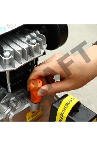 Компрессор поршневой Deko DKAC50 масляный 290л/мин 50л 2000Вт оранжевый/черный