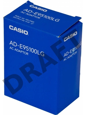Сетевой адаптер Casio AD-E95100LG (для синтезаторов и цифровых фортепиано)