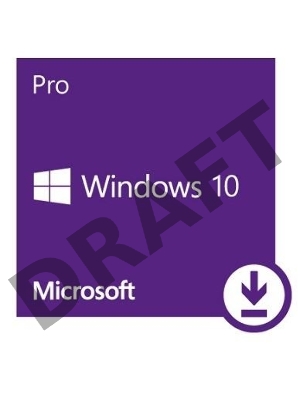 ПО Microsoft Windows 10 Professional, лицензия на 1ПК / бессрочная, электронный ключ, 32-bit/64-bit All Lng PK Lic Online DwnLd NR (FQC-09131) (Электронный ключ)