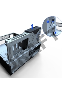 Корпус Desktop InWin EL501BK PM-300ATX  U3.0*2AXXX  Slim Case  6116779