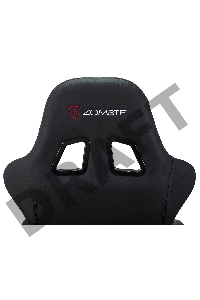 Кресло игровое Zombie Formula черный/красный эко.кожа крестов. пластик