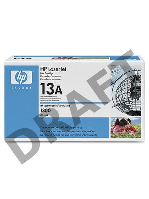 Тонер-картридж HP Q2613A черный LaserJet 1300 (2 500 стр.)