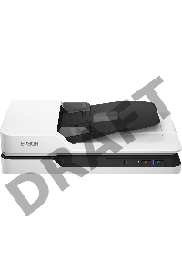 Сканер Epson WorkForce DS-1630 (B11B239401) планшетный, A4, CIS, 600x600 dpi, двусторонный автоподатчик, USB 3.0