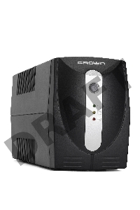 Источник бесперебойного питания Crown CMU-500X (480 ВА / 240 Вт; Off-Line; 1 х Euro + 1 х IEC-320 резервным питанием и фильтрацией; 12V/4,5AH х 1; пластик)
