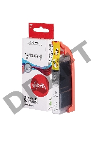 Струйный картридж Sakura 6476B001 (451XL GY ) для Canon, серый, 10,2 мл., 350 к.