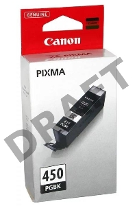 Картридж струйный Canon PGI-450PGBK (6499B001) пигментный черный, 15мл (300 стр.), для PIXMA iP7240/MG6340/MG5440