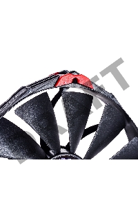 Вентилятор ID-COOLING NO-14025K 140x140x25мм (24шт./кор, PWM, Low Noise, резиновые углы, черный, 800-1600об/мин)  BOX