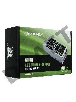 Блок питания Gamemax GT-300G 300W TFX PSU, 80+gold, 3xSATA,1x4pin, 1x8pin (12V), 1xPCie 6+2pin