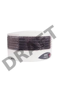 Сушка для овощей и фруктов Mystery MDH-322 белый 250W