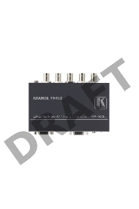 Преобразователь сигнала Kramer Electronics VP-102xl сигналов VGA в RGBHV и стерео аудио сигналов, регулятор уровня аудиосигнала (видео: 420MHz; аудио: >100kHz)