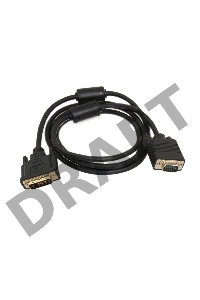 Кабель-переходник DVI (24+5)----> VGA_M/M 1,8м Telecom ( TA680F-1.8M) Кабель-переходник DVI (24+5)----> VGA_M/M 1,8м Telecom ( TA680F-1.8M)
